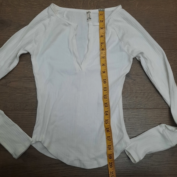 FREE PEOPLE Billie Layering Top In White - Picture 7 of 8